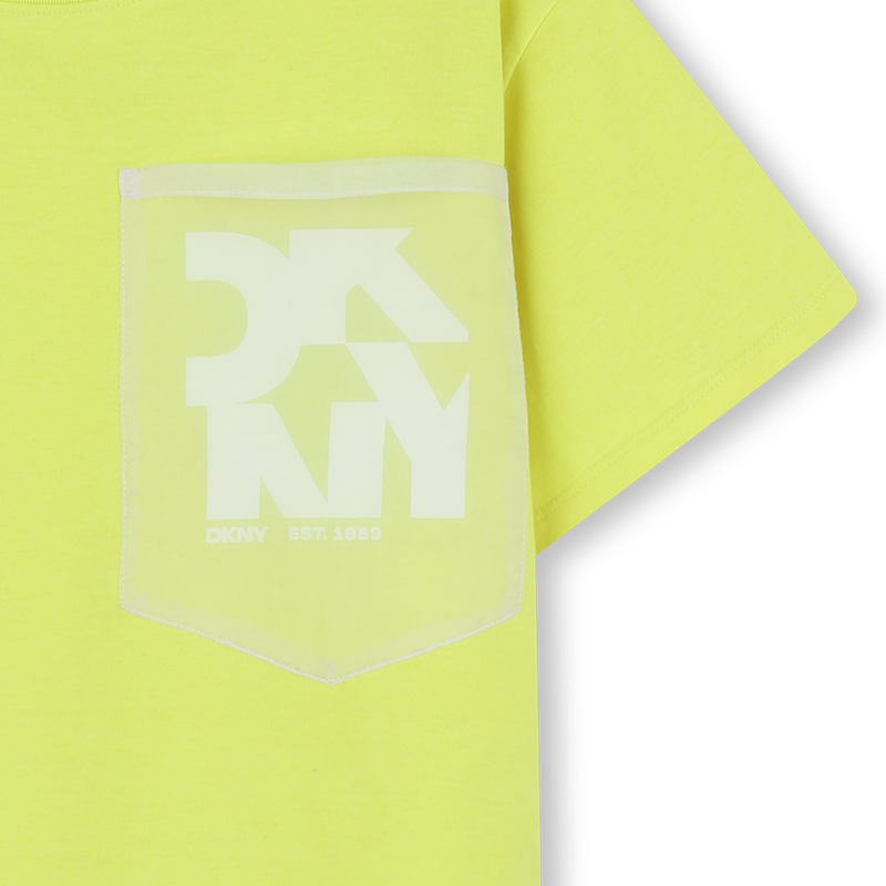 Wide short-sleeved T-shirt DKNY 
                        GIRL