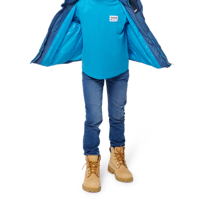 Plain T-shirt with label TIMBERLAND BOY