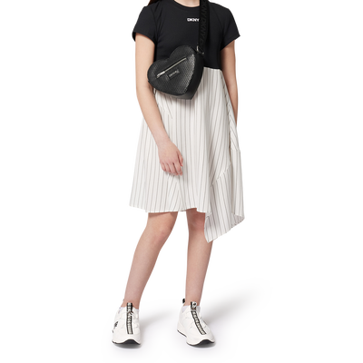 Bi-material party dress DKNY GIRL