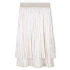 Pleated voile skirt KARL LAGERFELD KIDS 
                    GIRL