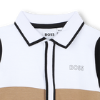 Tricolour polo-neck pyjamas BOSS 
                    BOY