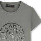 T-shirt with illustrations KARL LAGERFELD KIDS 
                    GIRL