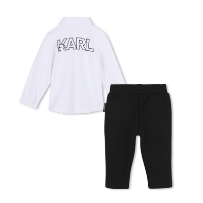 Shirt and pants set KARL LAGERFELD KIDS BOY