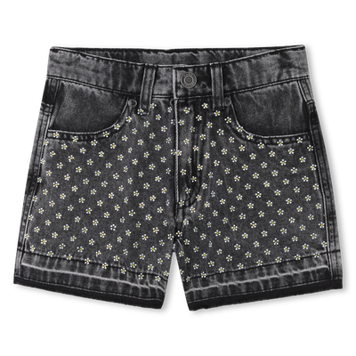 Denim shorts with diamantés MARC JACOBS GIRL