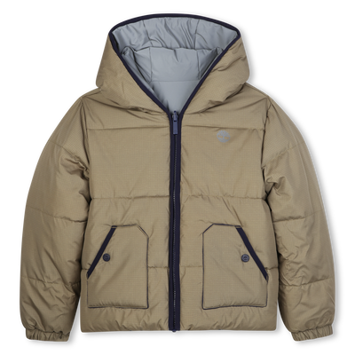 Reversible hooded down jacket TIMBERLAND BOY