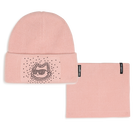 Hat and neck warmer set KARL LAGERFELD KIDS 
                    GIRL