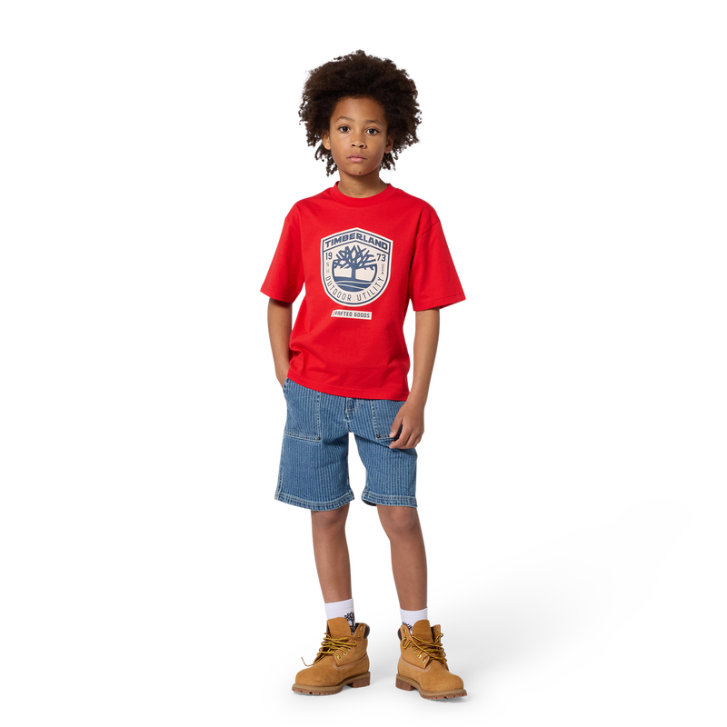 SHORT-SLEEVED T-SHIRT TIMBERLAND 
                        BOY