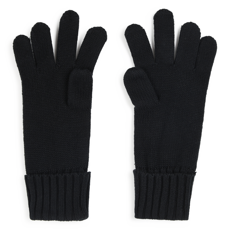 Knitted cotton gloves TIMBERLAND 
                        BOY