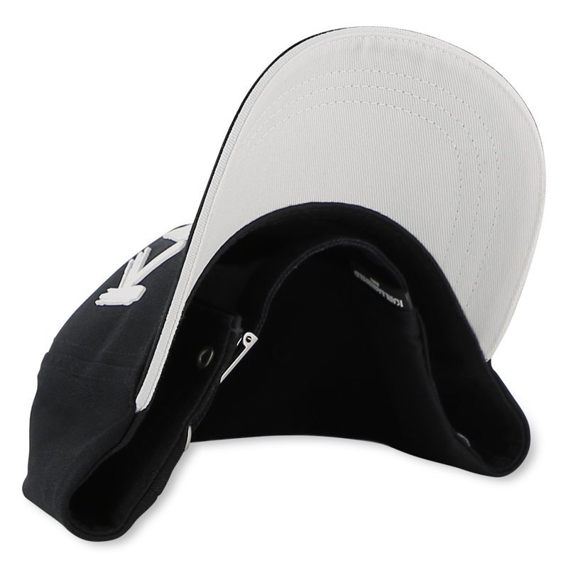CAP WITH ADJUSTABLE CLOSURE KARL LAGERFELD KIDS 
                        BOY