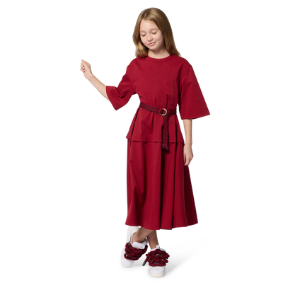 Long cotton dress LANVIN GIRL