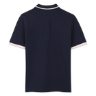 Polo shirt with chest label BOSS 
                    BOY
