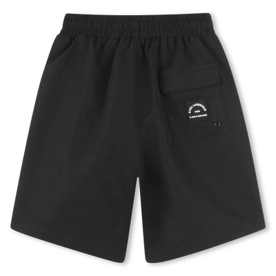 Swim shorts with pockets KARL LAGERFELD KIDS BOY