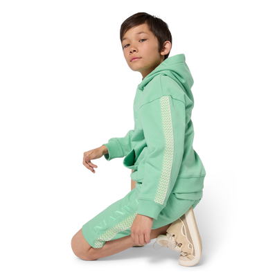 FLEECE BERMUDA SHORTS LANVIN BOY