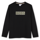 Long sleeve t-shirt, BLACK, hi-res