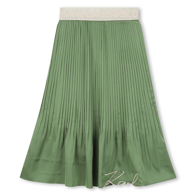 PLEATED SKIRT KARL LAGERFELD KIDS GIRL