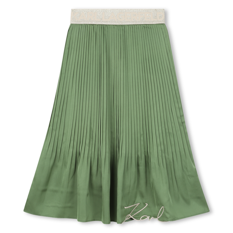 PLEATED SKIRT KARL LAGERFELD KIDS 
                        GIRL