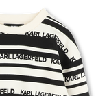 Striped sweatshirt KARL LAGERFELD KIDS 
                    BOY