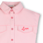 Bi-material dress BILLIEBLUSH 
                    GIRL