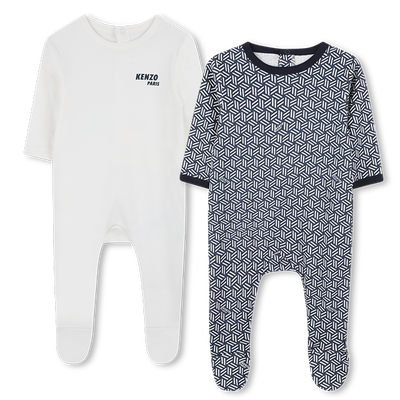 Set of two cotton pajamas KENZO KIDS UNISEX