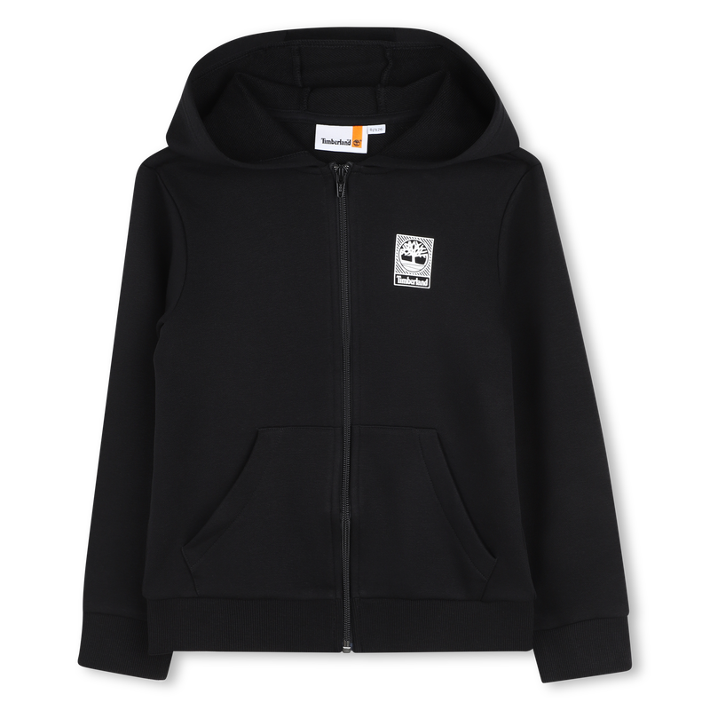 Fleece hooded cardigan TIMBERLAND 
                        BOY