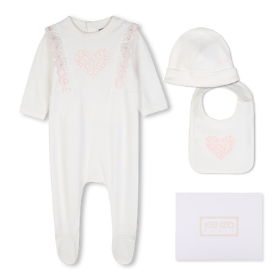 Pyjama set, hat, and bib KENZO KIDS GIRL
