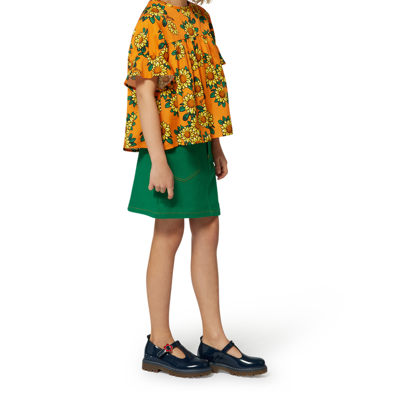 A-line skirt with pockets KENZO KIDS 
                        GIRL