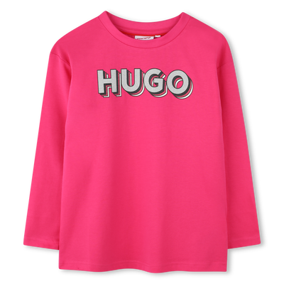 T-shirt with logo print HUGO GIRL