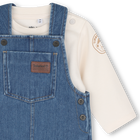 Dungaree and t-shirt set TIMBERLAND 
                    BOY