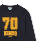 Wide-sleeved long-sleeved T-shirt KENZO KIDS 
                    BOY