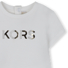 Short sleeve dress MICHAEL KORS 
                    GIRL