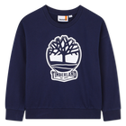 Sweatshirt with logo print, MEDIEVAL BLUE, hi-res