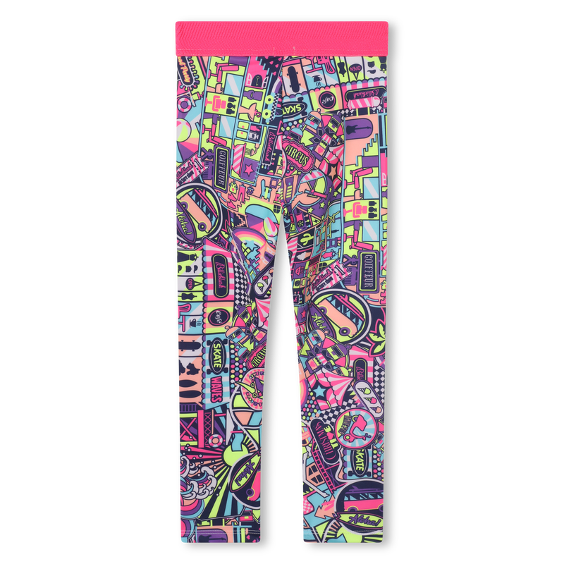 All-over print leggings