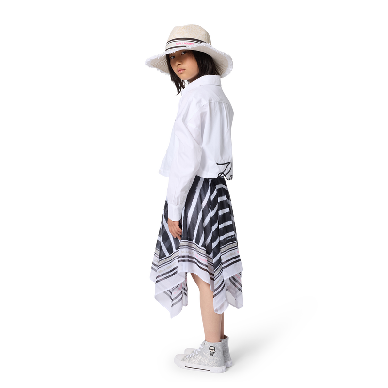 Asymmetrical SKIRT KARL LAGERFELD KIDS 
                        GIRL