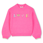 Sweater, PINK, hi-res