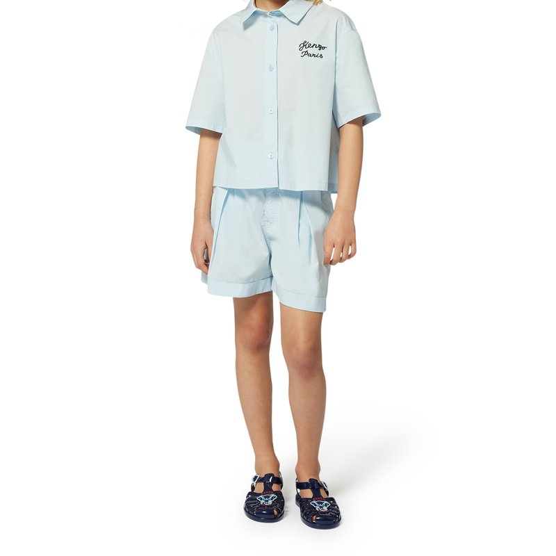 Elasticated-waist shorts KENZO KIDS 
                        GIRL