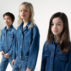 Denim jacket KENZO KIDS 
                    GIRL