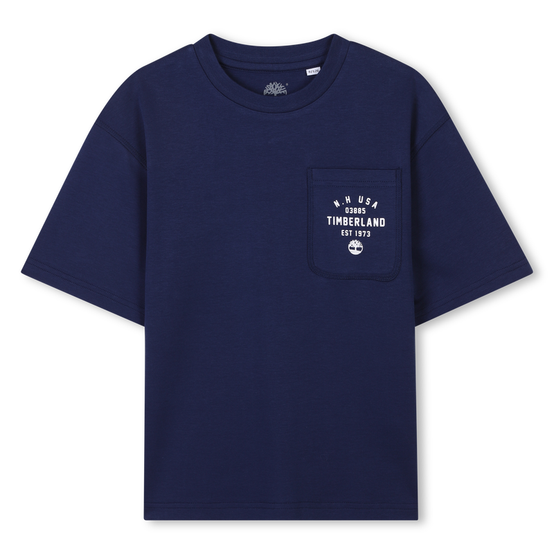 Loose T-shirt with pocket TIMBERLAND 
                        BOY