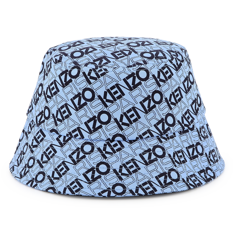 Printed cotton bucket hat KENZO KIDS 
                        UNISEX
