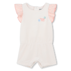 Terry cloth playsuit KENZO KIDS 
                    GIRL