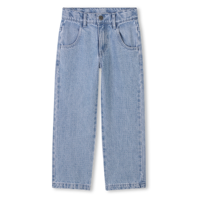 Jeans with clear diamant&eacute;s MARC JACOBS GIRL