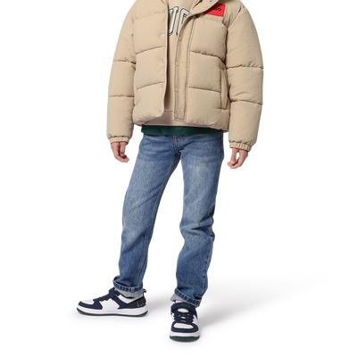 Straight cotton jeans HUGO BOY
