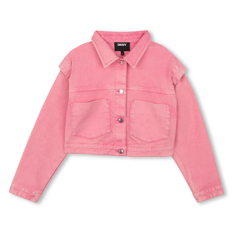 2-IN-1 JACKETS WITH REMOVABLE SLEEVES DKNY 
                        GIRL