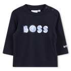 Long Sleeve T-Shirt, NAVY, hi-res