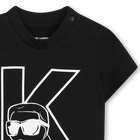 T-shirt and bermuda shorts set KARL LAGERFELD KIDS 
                    BOY