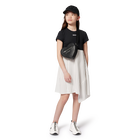 Bi-material party dress DKNY 
                    GIRL