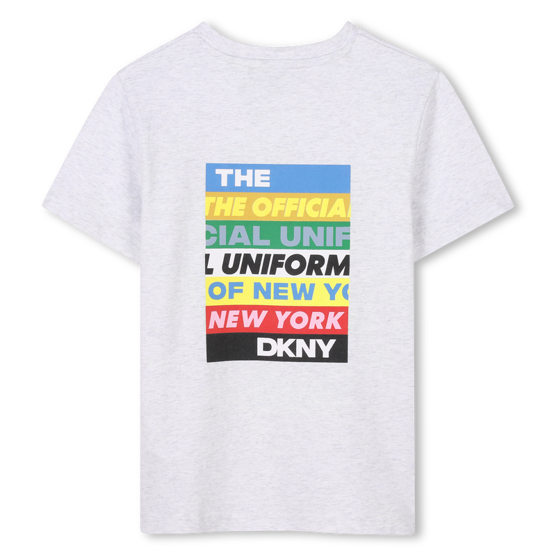 Short-sleeved cotton T-shirt DKNY 
                        BOY