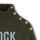 Buttoned stand-up neck sweater ZADIG VOLTAIRE 
                    GIRL