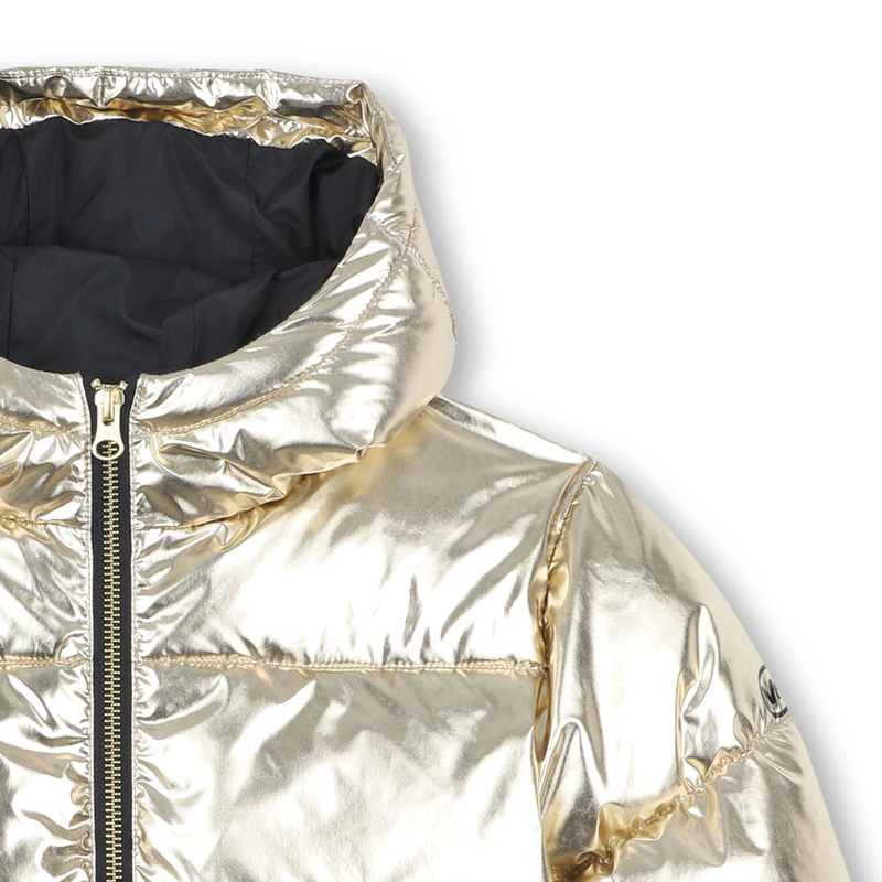 Hooded down jacket MICHAEL KORS 
                        GIRL