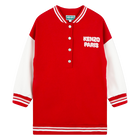 Embroidered fleece dress KENZO KIDS 
                    GIRL