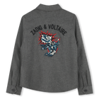 Long-sleeved embroidered shirt ZADIG VOLTAIRE 
                    BOY